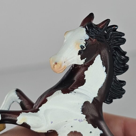 Breyer Custom Rearing Arabian Stablemate Horse Bay Pinto Signed WVO 2002 CM - Picture 13 of 13